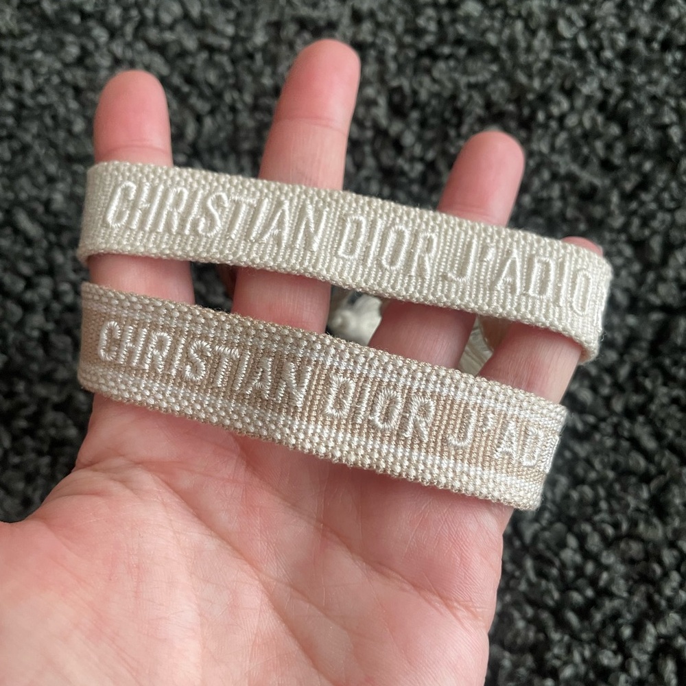 Christian Dior Beige J'Adior Bracelets